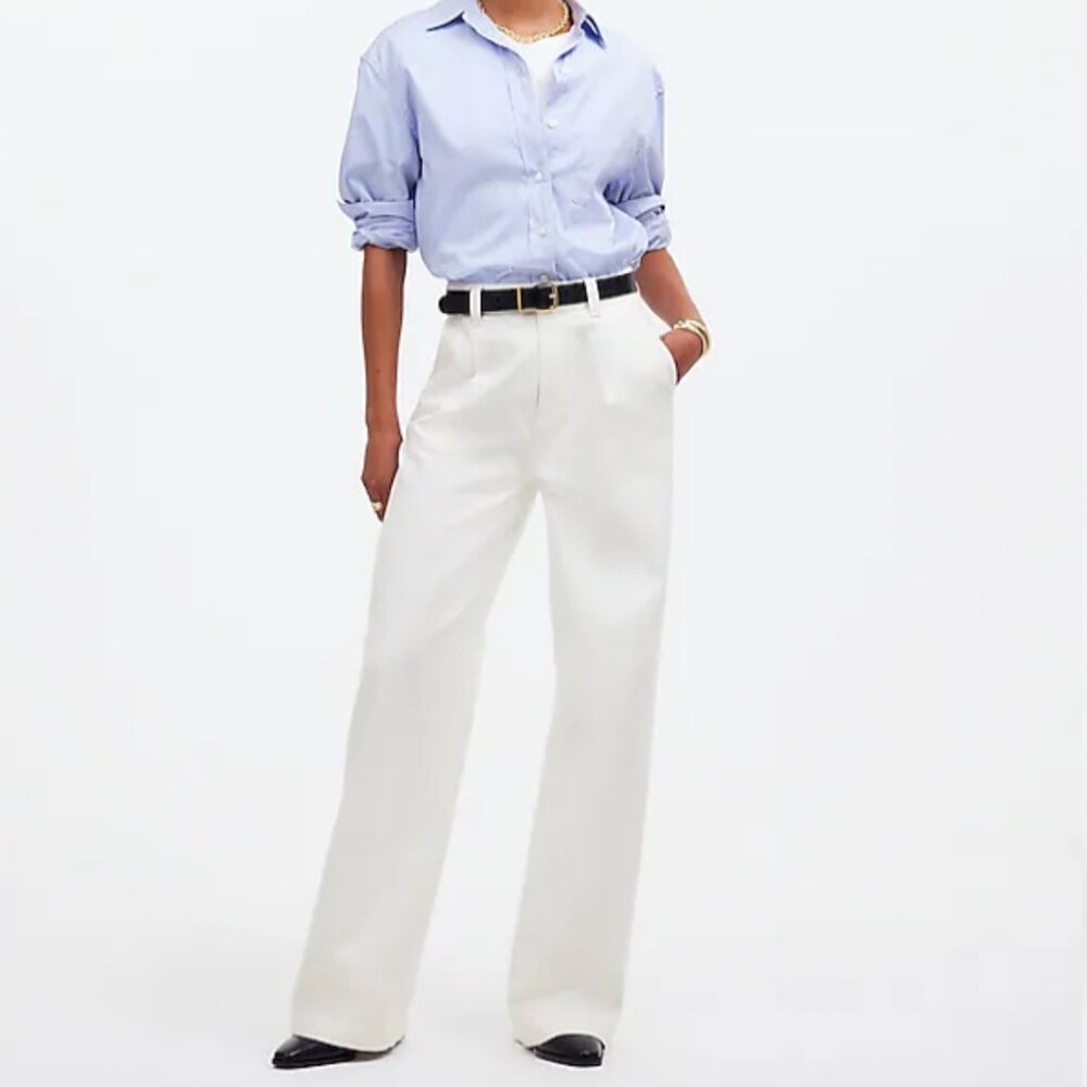 Madewell The Harlow Wide-Leg Jean: Airy Denim Edition